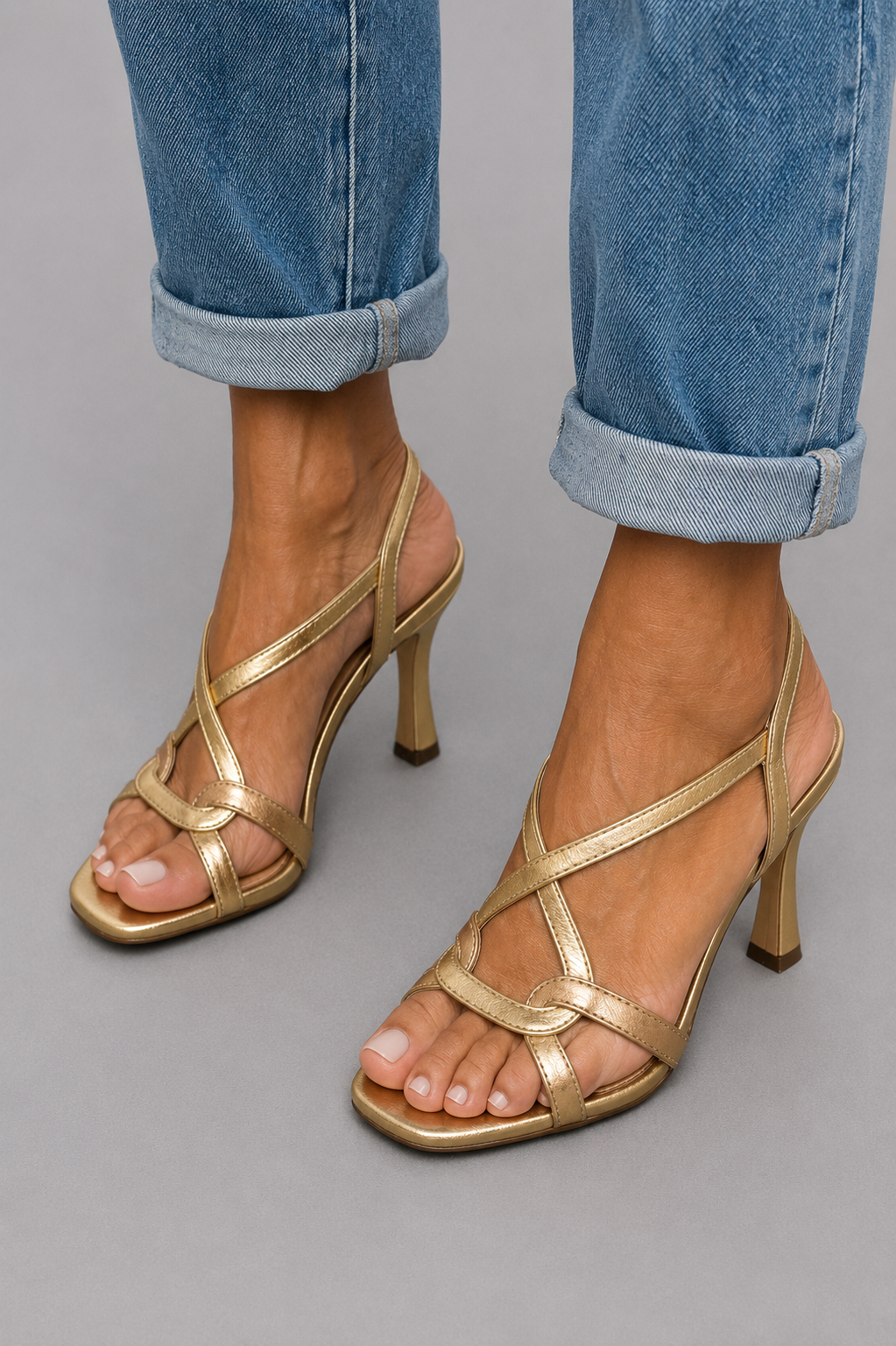 Soleil™ | Sandali Dorati, Charme Estivo