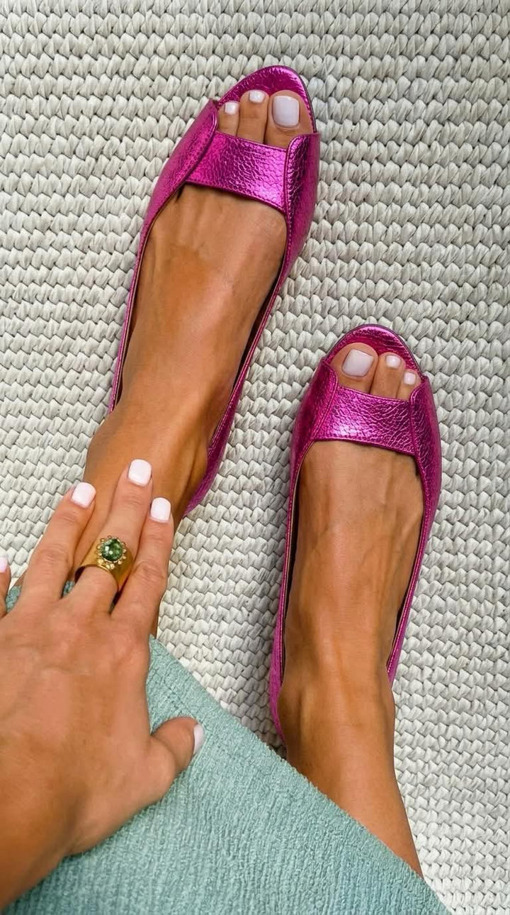 Adelina™ | Sandali Dorati Comfort Chic